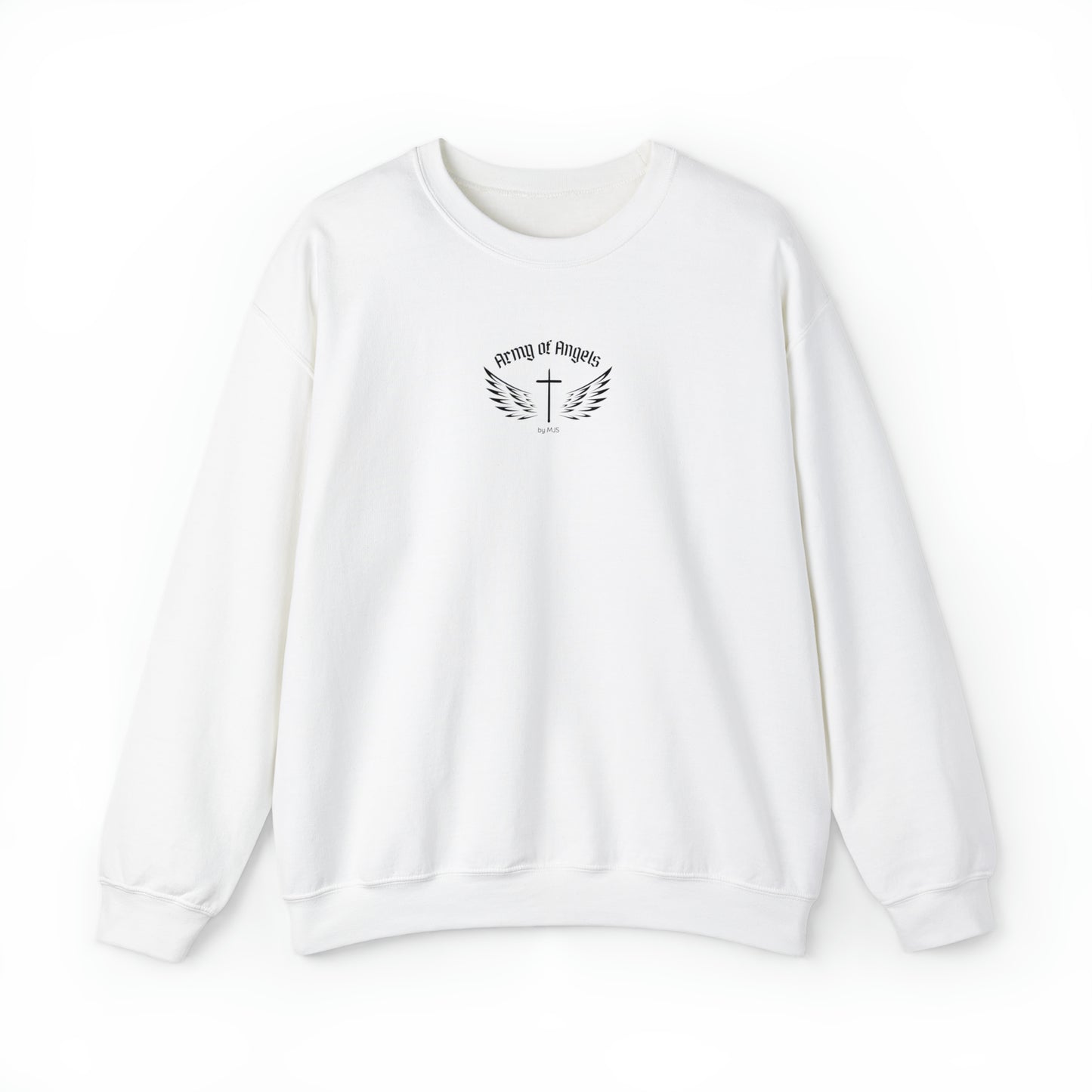 Back the Cross Unisex Heavy Blend™ Crewneck Sweatshirt