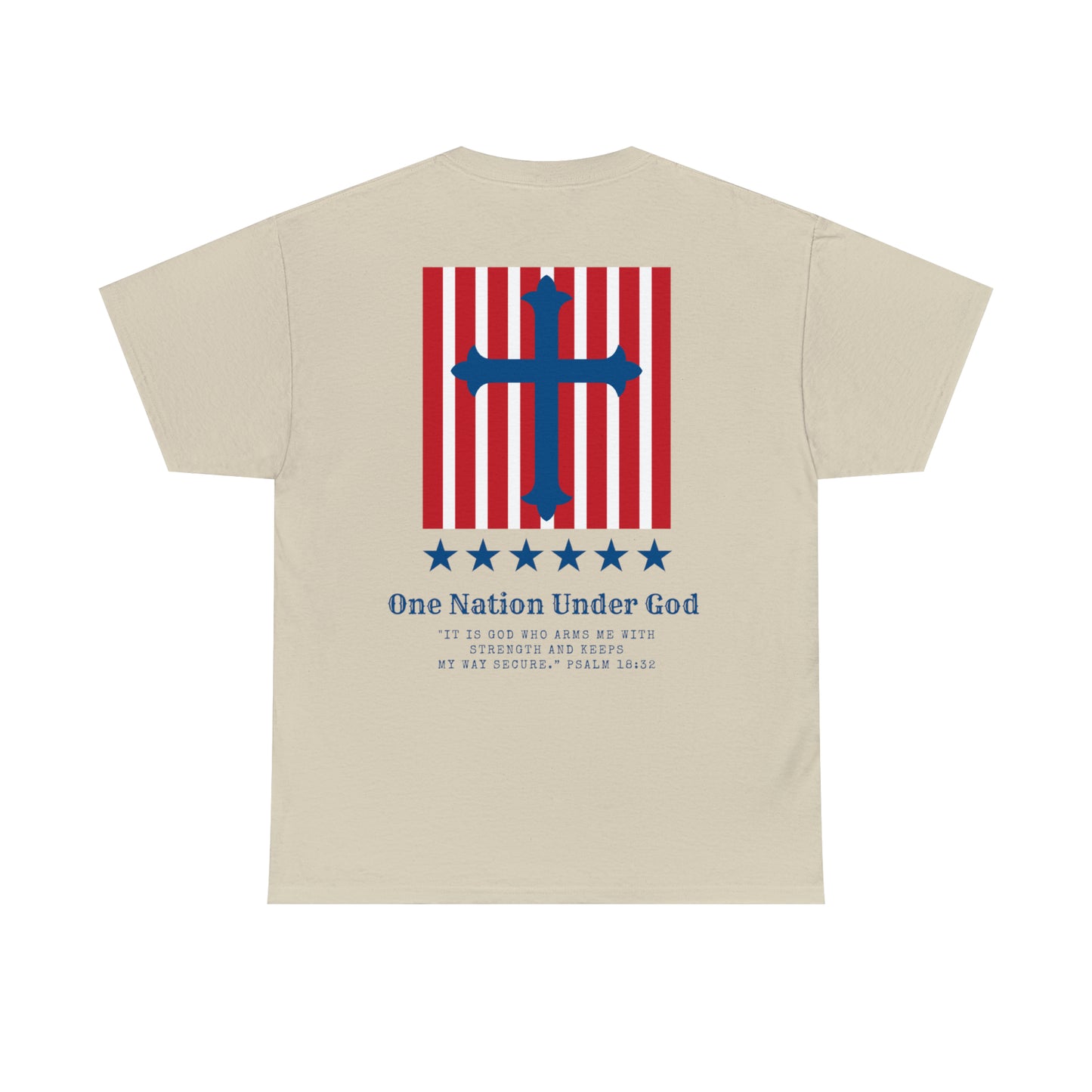 One Nation Under God Unisex Heavy Cotton Tee