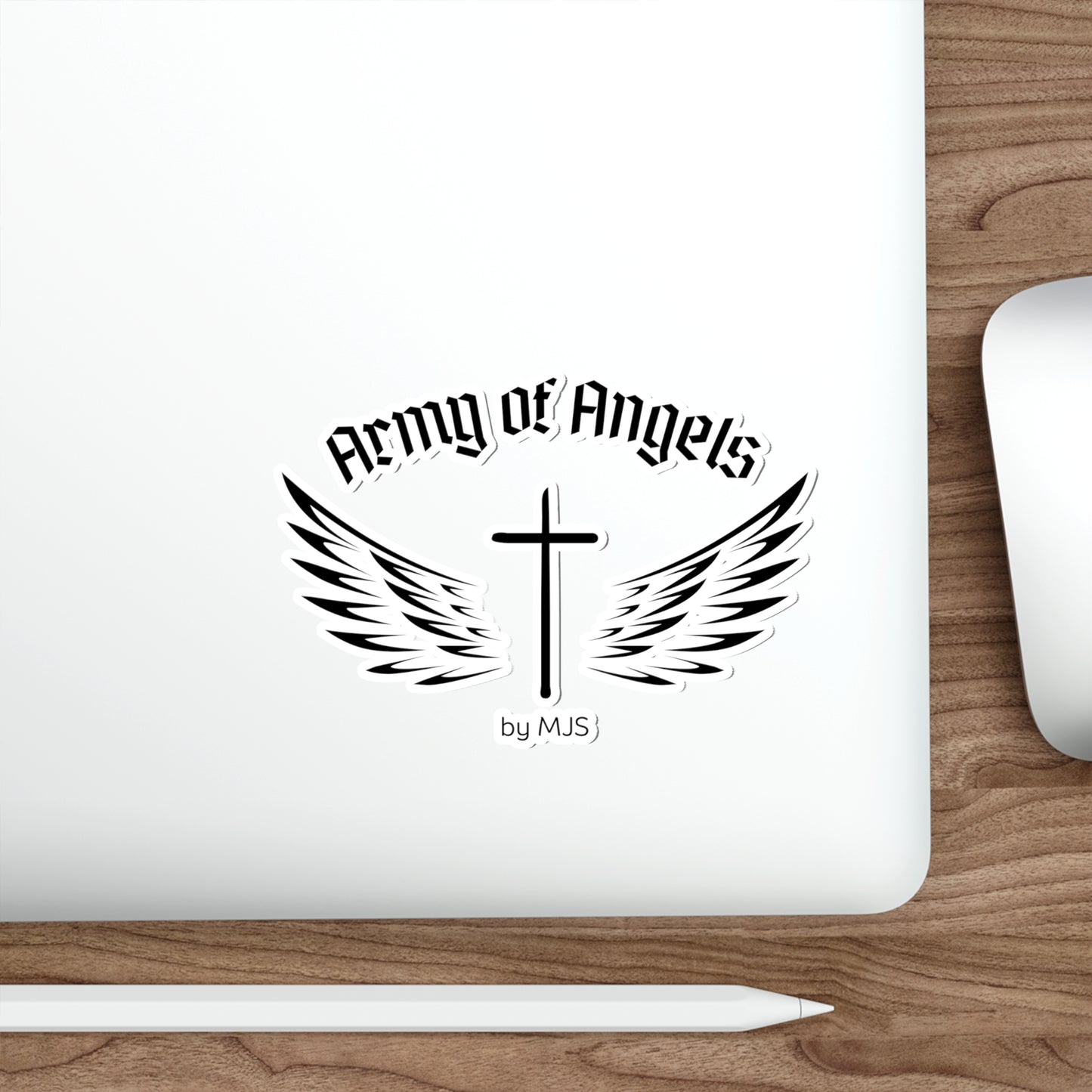 Army of Angel Logo Die-Cut Stickers- multiple sizes