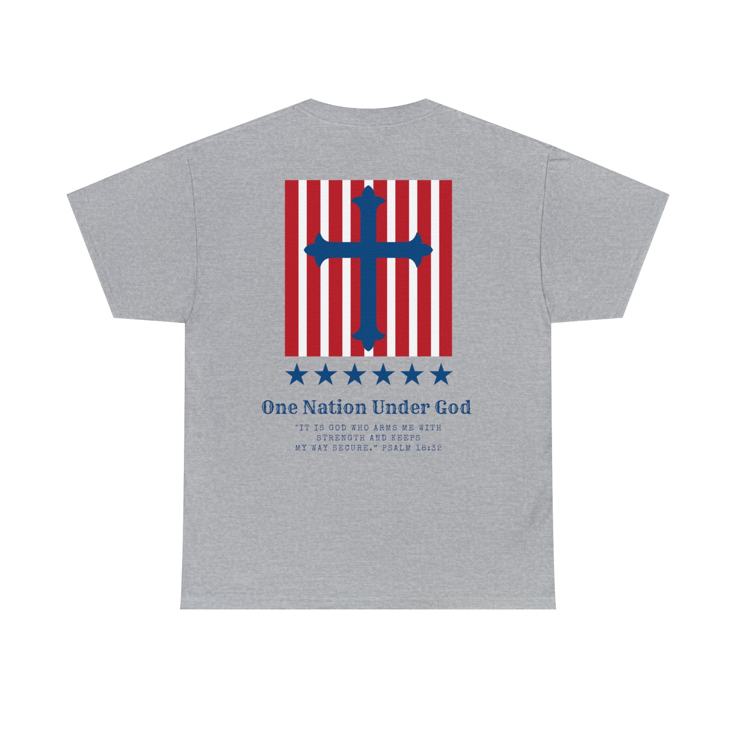 One Nation Under God Unisex Heavy Cotton Tee