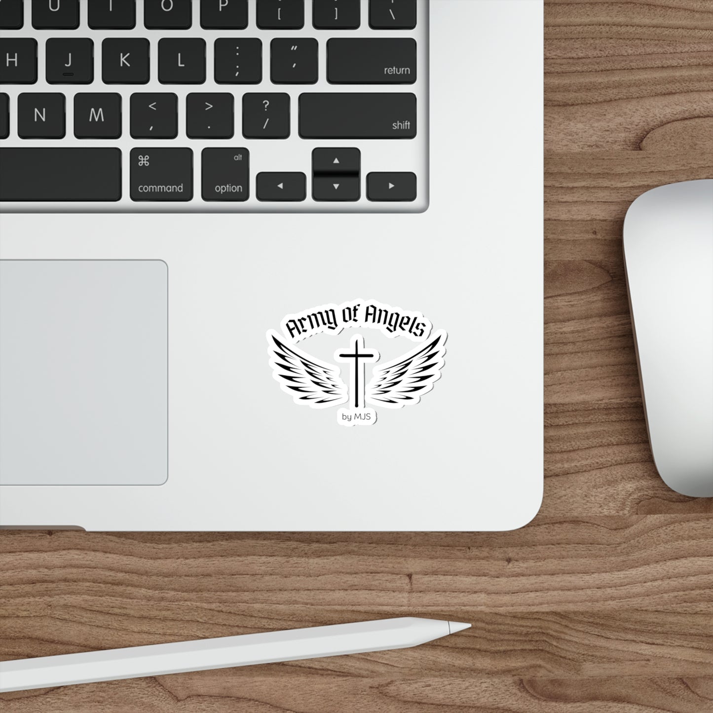 Army of Angel Logo Die-Cut Stickers- multiple sizes