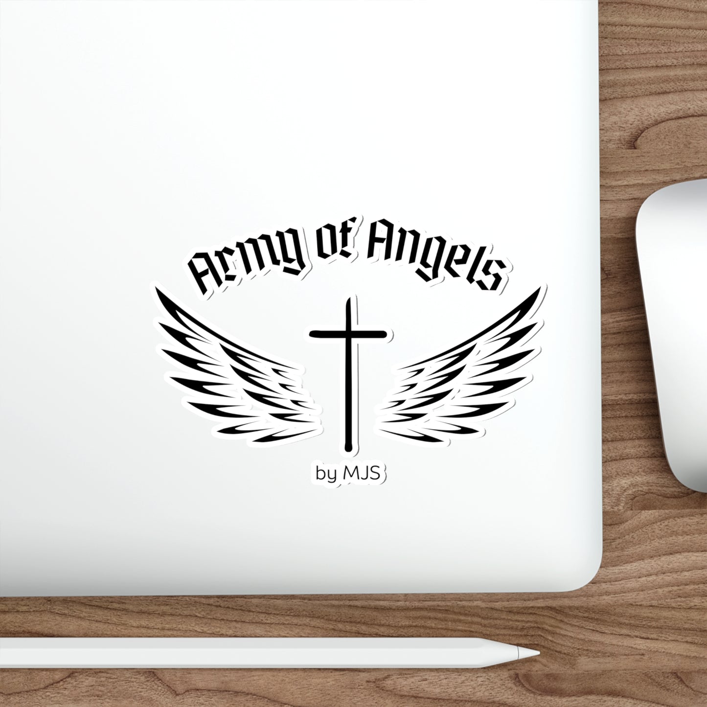 Army of Angel Logo Die-Cut Stickers- multiple sizes