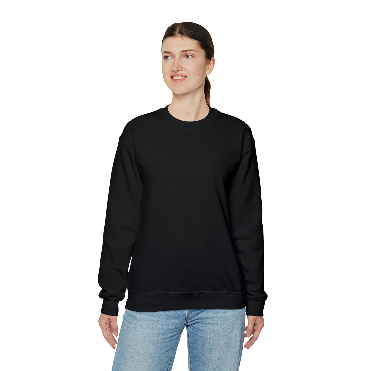 Back the Cross Unisex Heavy Blend™ Crewneck Sweatshirt